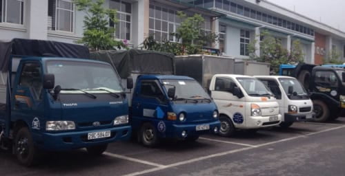 taxi tải kiến vàng